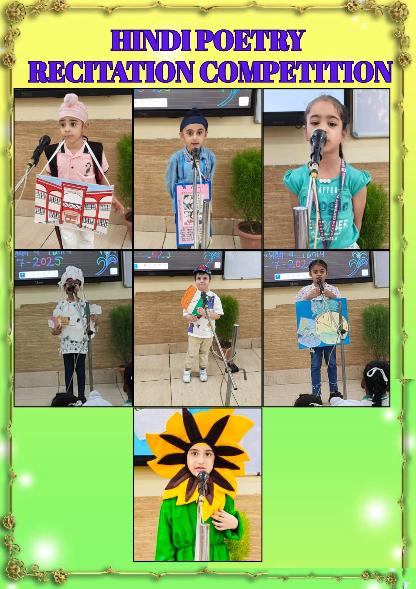 Hindi Poetry Recitation Competition