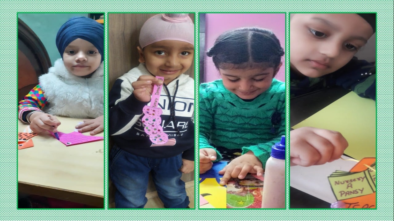 Book Mark Designing Activity by NURSERY