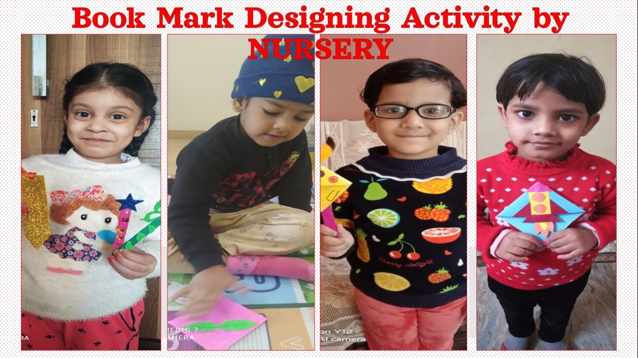 Book Mark Designing Activity by NURSERY